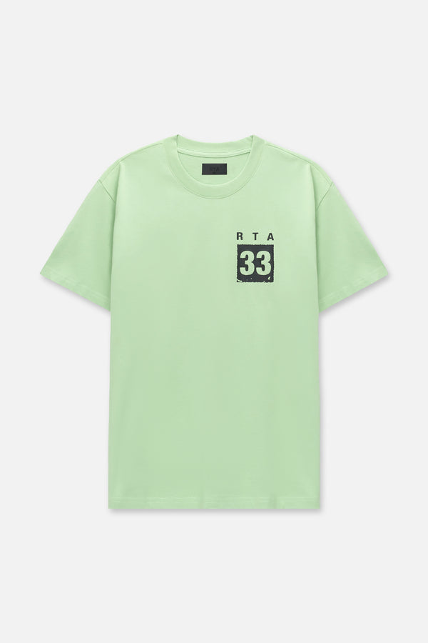 rta COLIN OVERSIZED SHORT SLEEVE TEE