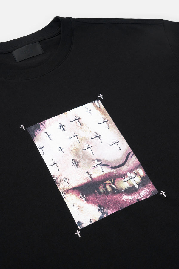 Rta COLIN OVERSIZED SHORT SLEEVE TEE