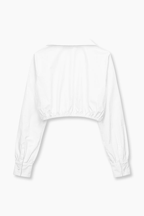 Rta CROPPED POPLIN SHIRT