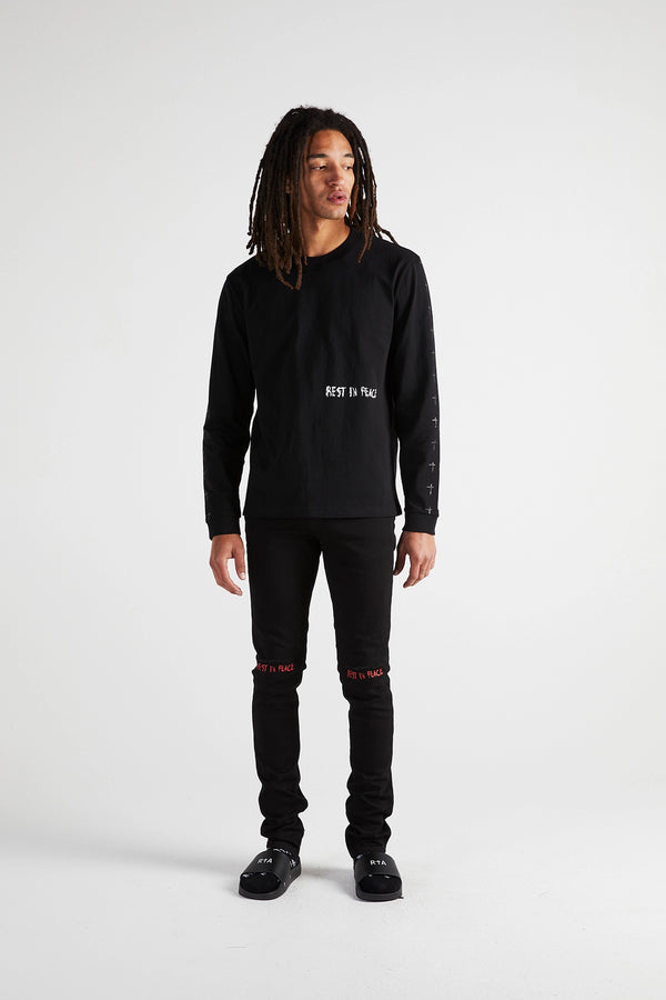 Rta LAWRENCE LONG SLEEVE TEE