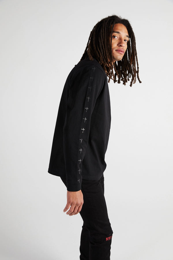 Rta LAWRENCE LONG SLEEVE TEE