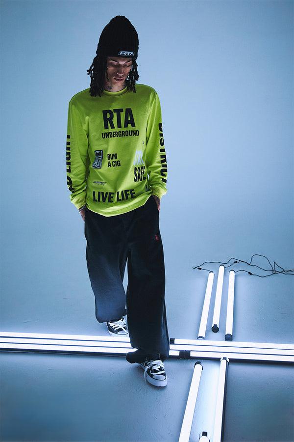 Rta LAWRENCE LONG SLEEVE TEE