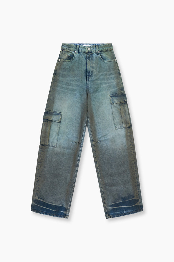 rta WIDE LEG CARGO JEAN