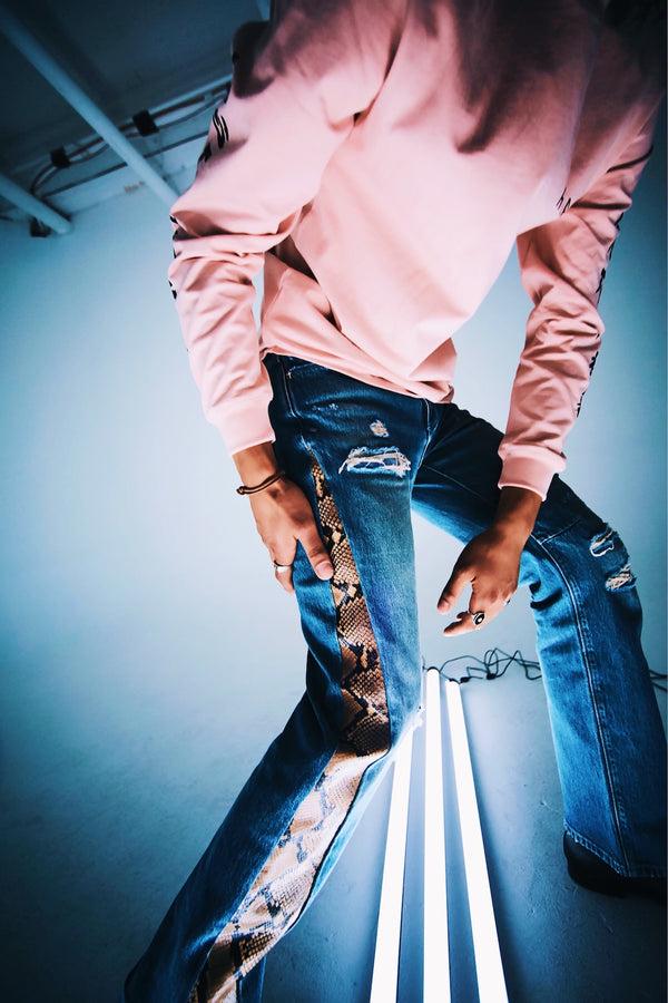 rta ZED STRAIGHT LEG JEAN