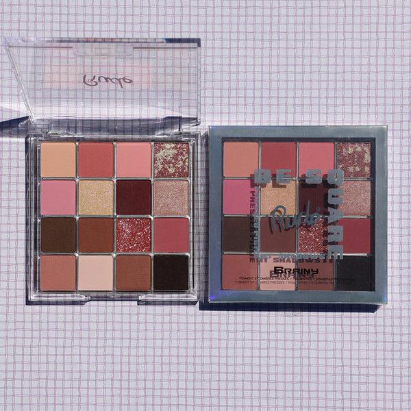 rude cosmetics Be Square Pressed Pigments & Shadows - Brainy Sale