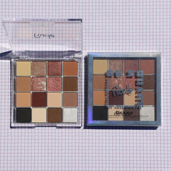 rude cosmetics Be Square Pressed Pigments & Shadows - Geeky Sale