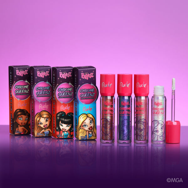 rude cosmetics Bratz Chrome Queenz Liquid Eyeshadow Sale