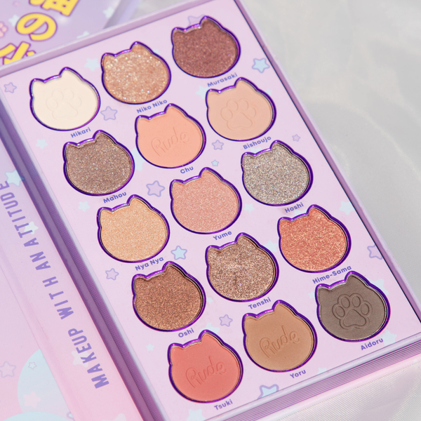 Rude Cosmetics Chibi Manga Collection 15 Color Palette - Cat Girl Dream Chronicles Sale