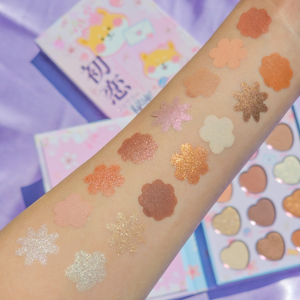 Rude Cosmetics Chibi Manga Collection 15 Color Palette - First Love Diary Secrets Sale