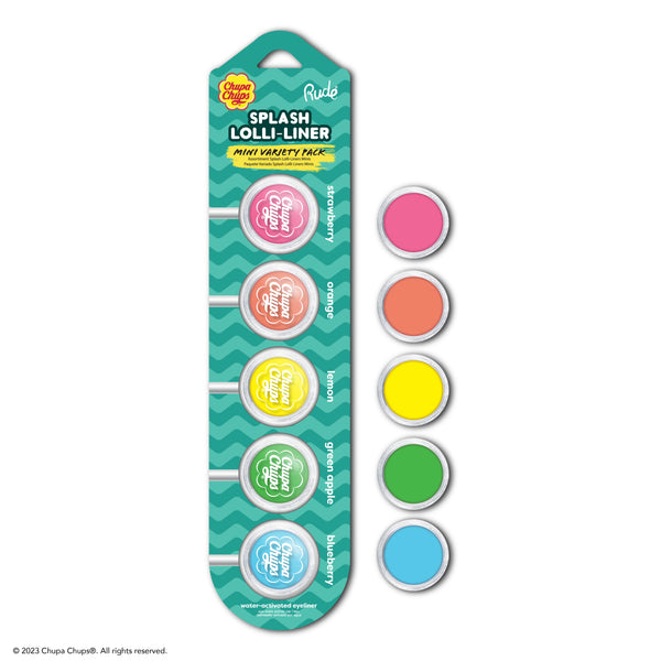 Rude Cosmetics Chupa Chups Splash Lolli-Liner Mini Variety Pack Sale