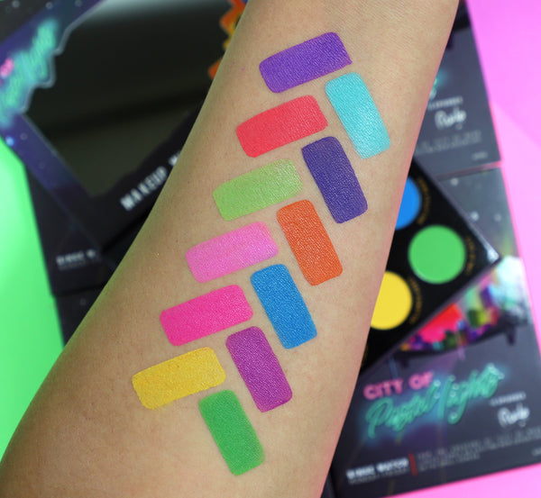 Rude Cosmetics City Of Pastel Lights - 12 Pastel Pigment & Eyeshadow Palette Sale