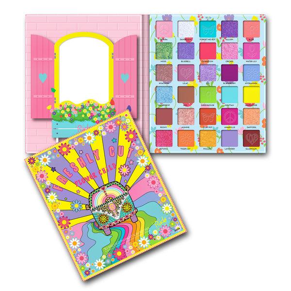 Rude Cosmetics Flower Child 30 Pressed Pigment & Shadows - Freshly Cut Sale