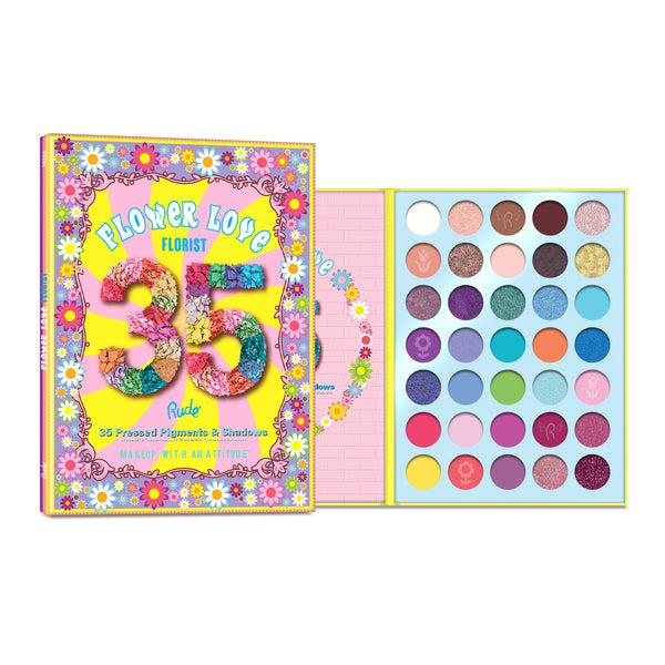 Rude Cosmetics Flower Love 35 Pressed Pigment & Shadows - Florist Sale