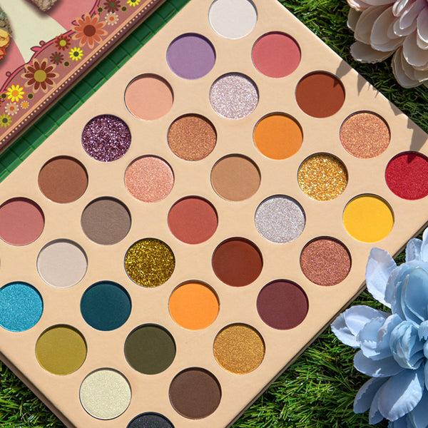Rude Cosmetics Flower Love 35 Pressed Pigment & Shadows - Gardener Sale
