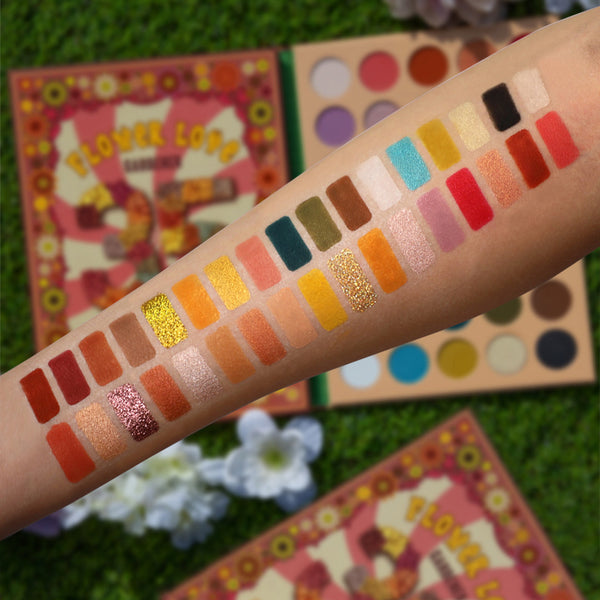 rude cosmetics Flower Love 35 Pressed Pigment & Shadows - Gardener Sale