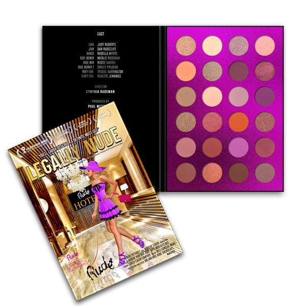 rude cosmetics Legally Nude - 24 Eyeshadow Palette Sale
