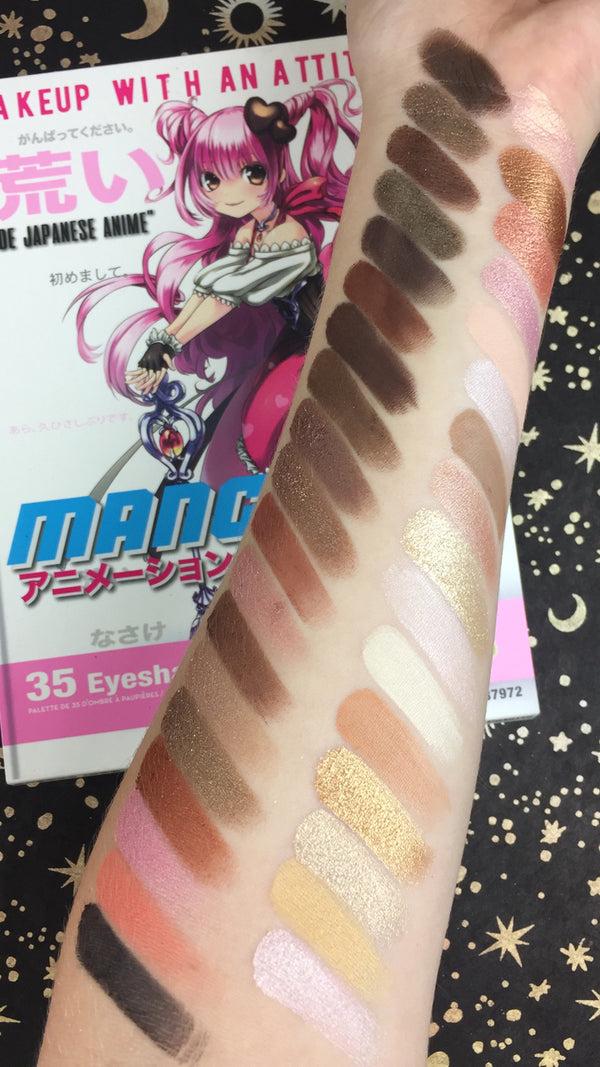 Rude Cosmetics Manga Anime Makeup 35 Eyeshadow Palette Book 2 Sale