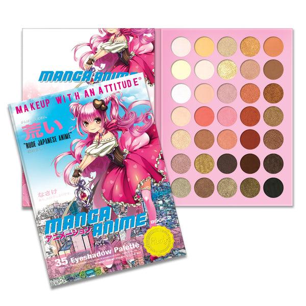 rude cosmetics Manga Anime Makeup 35 Eyeshadow Palette Book 2 Sale