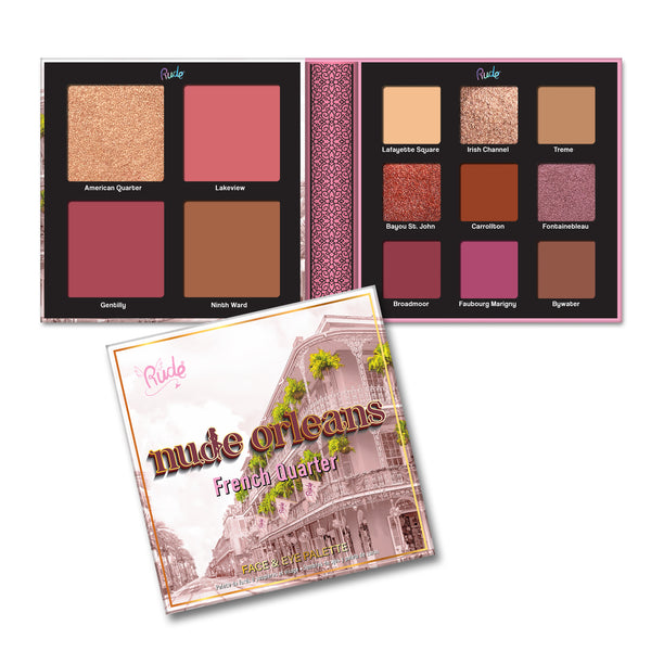 Rude Cosmetics Nude Orleans Face And Eye Palette Sale