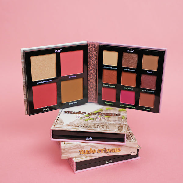 rude cosmetics Nude Orleans Face and Eye Palette Sale