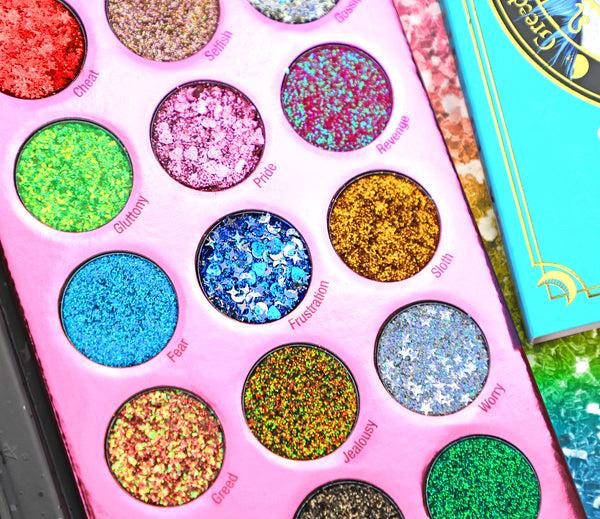 Rude Cosmetics Sin Of Glittony Glitter Palette Sale