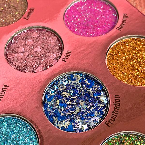 Rude Cosmetics Sin Of Glittony Glitter Palette Sale