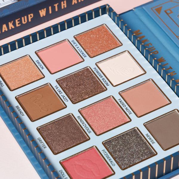 Rude Cosmetics The Roaring 20's 12 Color Eyeshadow Palette - Chanteuse Sale