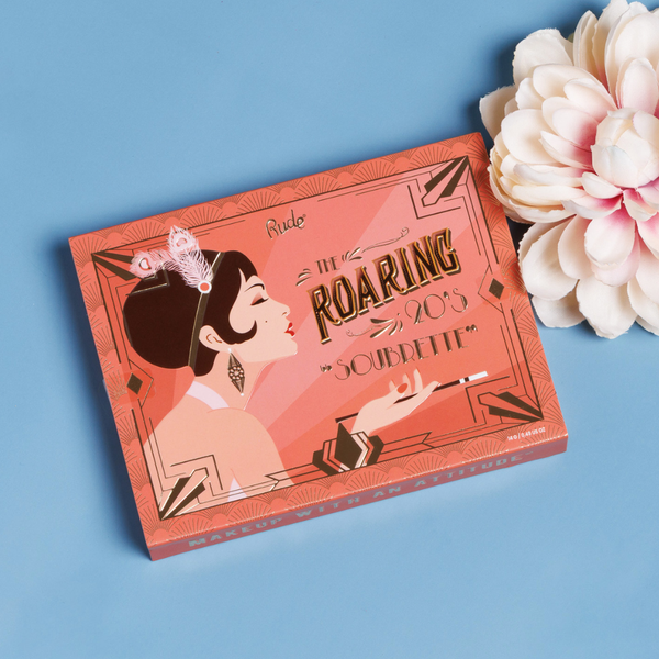 Rude Cosmetics The Roaring 20's 12 Color Eyeshadow Palette - Soubrette Sale
