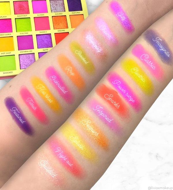 rude cosmetics The Roaring 20's Eyeshadow Palette - Neons Sale