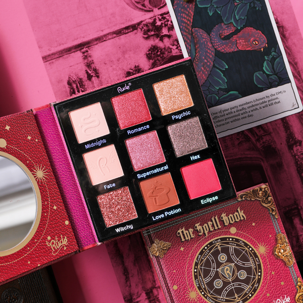 Rude Cosmetics The Spell Book Lust & Love Eyeshadow Bundle Sale