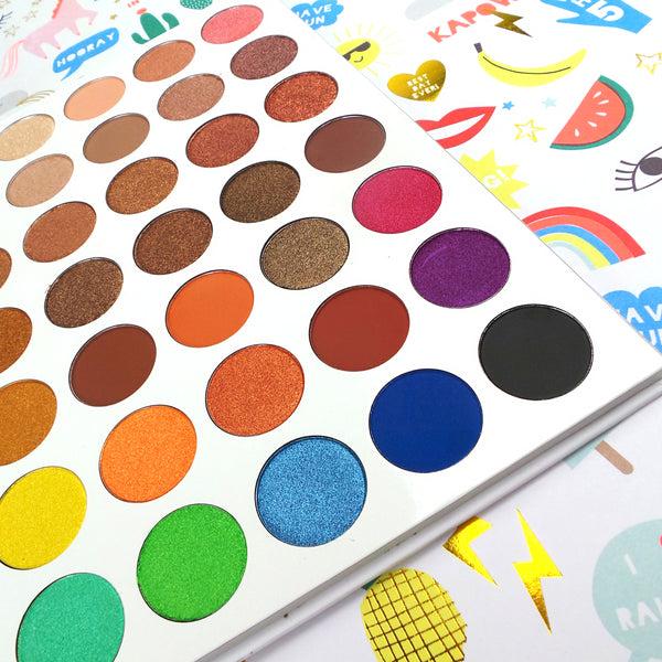 Rude Cosmetics Twinkle In Her Eyeshadows 35 Eyeshadow Palette - Book 1 Sale