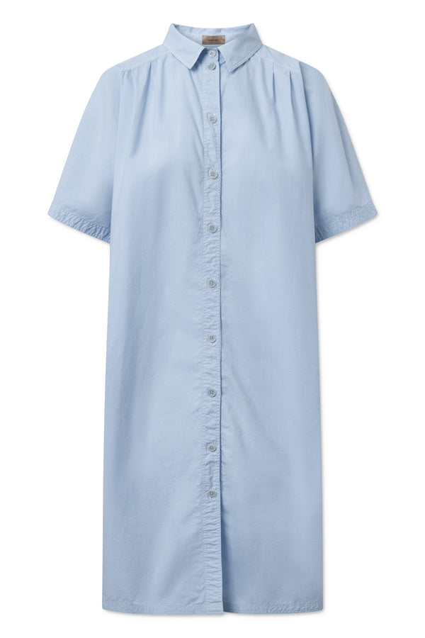 rue de tokyo DANITZA GMTD GARMENT DYED POPLIN - LIGHT BLUE