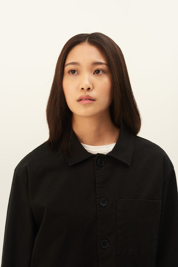 Rue De Tokyo CAMERON PRE DYED TWILL - BLACK