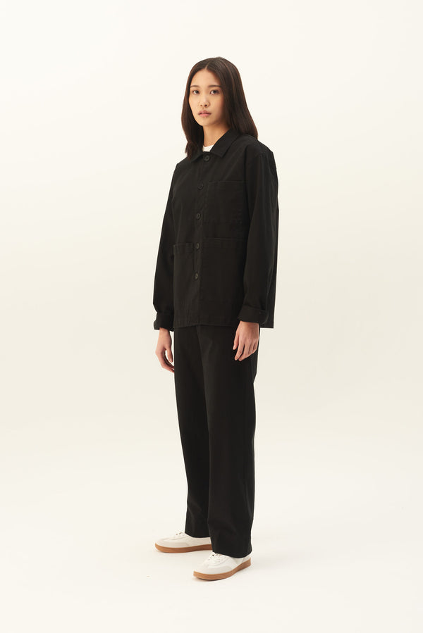Rue De Tokyo CAMERON PRE DYED TWILL - BLACK