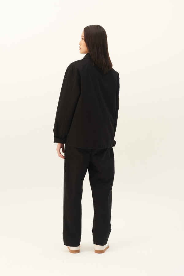 Rue De Tokyo CAMERON PRE DYED TWILL - BLACK