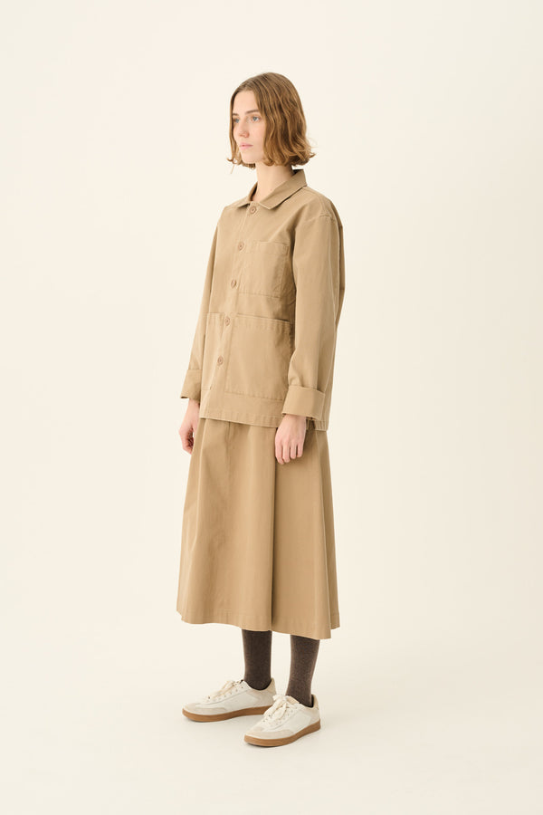 Rue De Tokyo CAMERON PRE DYED TWILL - LIGHT BROWN