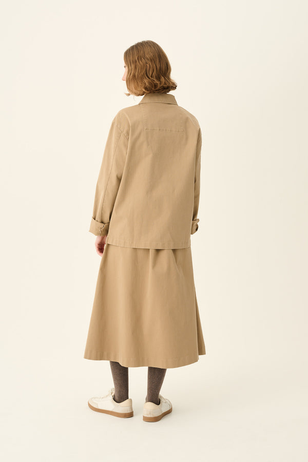 Rue De Tokyo CAMERON PRE DYED TWILL - LIGHT BROWN