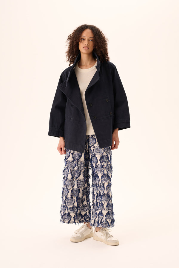 Rue De Tokyo CARALYN FADED TWILL - DARK NAVY