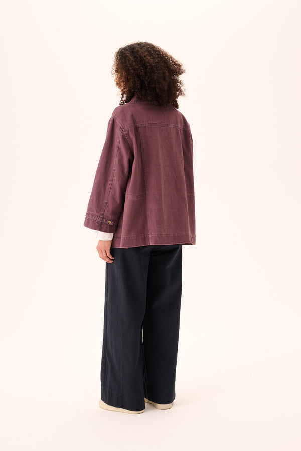 Rue De Tokyo CARALYN FADED TWILL - FADED MAUVE
