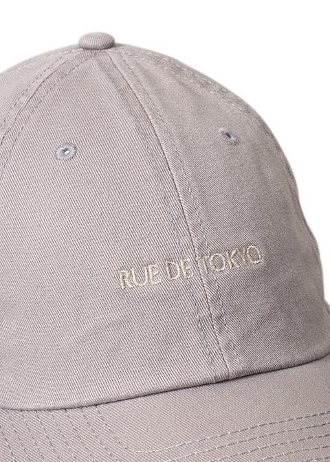 Rue De Tokyo CHINO HAT GREY - GREY/GREY EMB