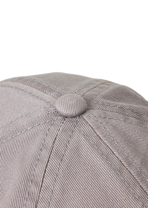 Rue De Tokyo CHINO HAT GREY - GREY/GREY EMB