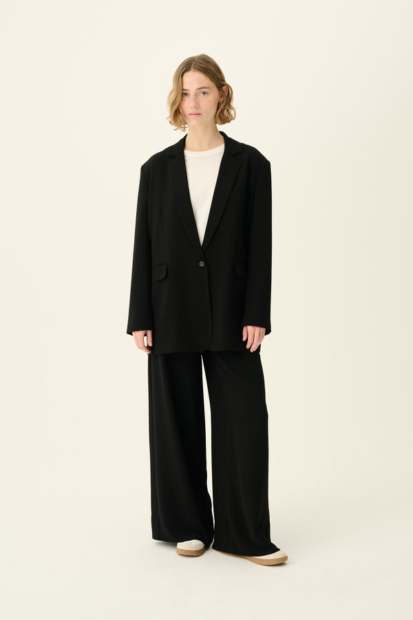 Rue De Tokyo CICA RECYCLED HEAVY CREPE - BLACK