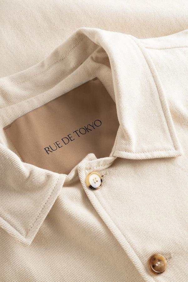 Rue De Tokyo CLAS TEXTURED COTTON - NATURAL