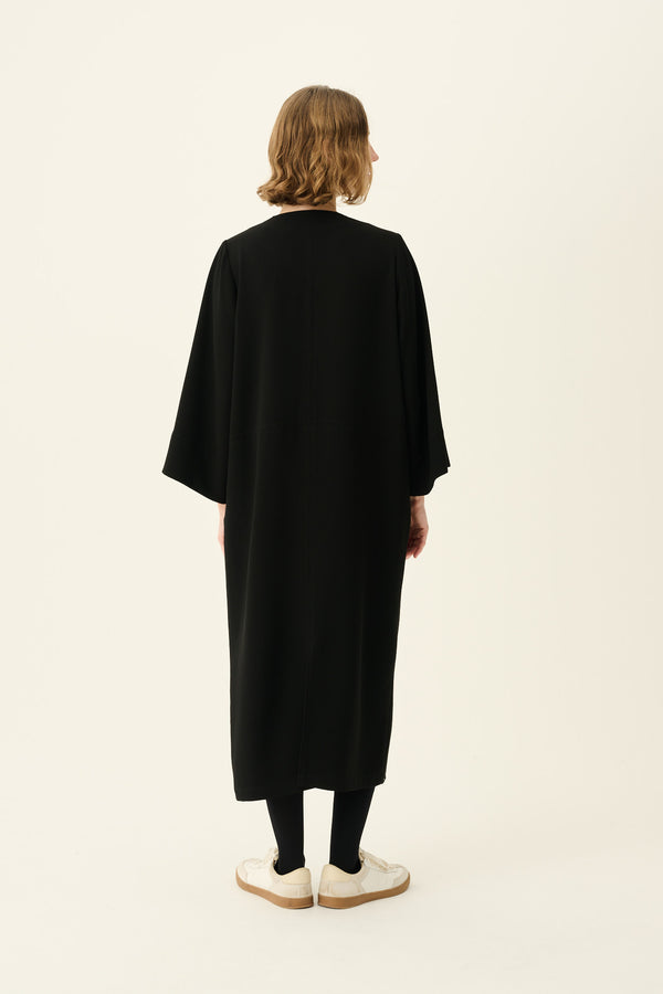 Rue De Tokyo DANUTAS RECYCLED HEAVY CREPE - BLACK