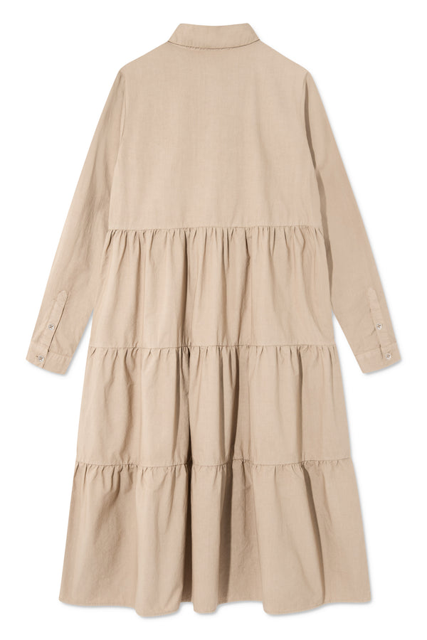 Rue De Tokyo DELL DRESS BEIGE - BEIGE