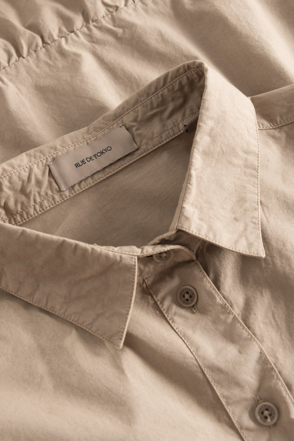 Rue De Tokyo DELL DRESS BEIGE - BEIGE