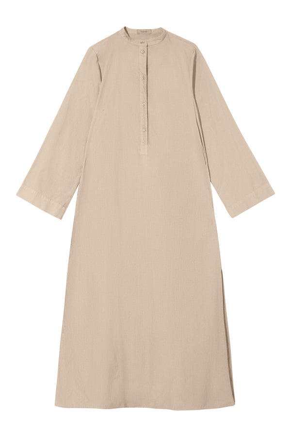 rue de tokyo DONNA GMTD GARMENT DYED POPLIN - BEIGE