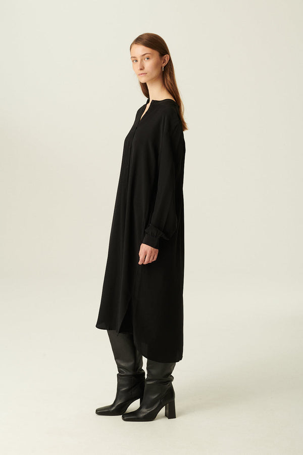 Rue De Tokyo DORA DRESS SILK BLACK
