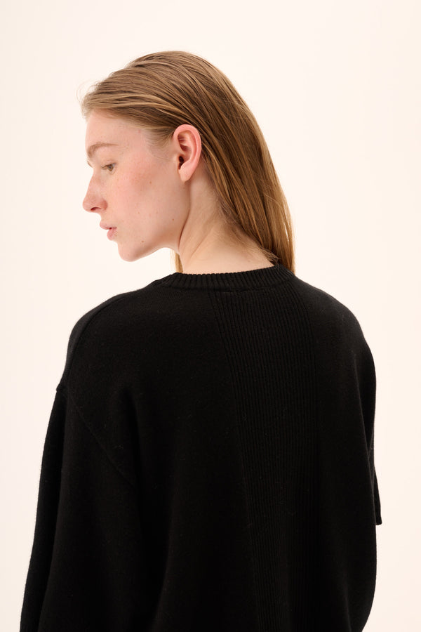 Rue De Tokyo KARA MERINO - BLACK