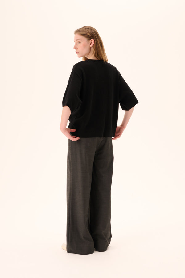 Rue De Tokyo KARA MERINO - BLACK